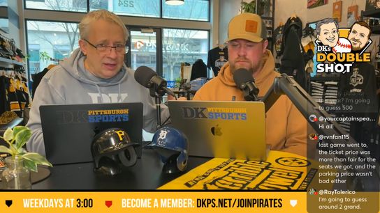 DK’s Double Shot of Pirates: Extend Konnor Griffin? taken in Downtown (Videos)